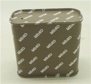 Scatola per matite in latta stampata