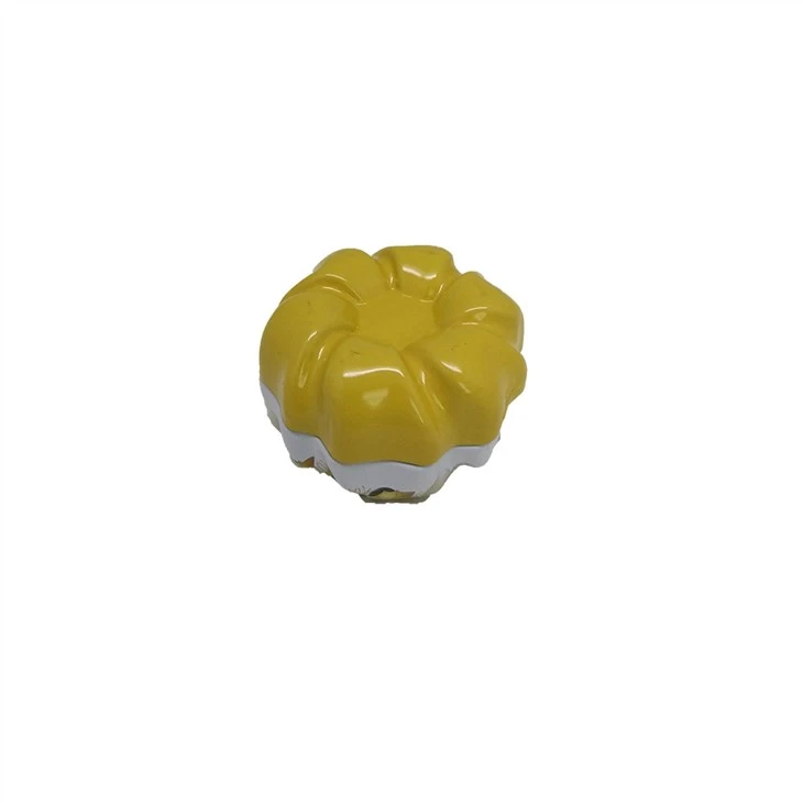 Flower Sharp Tin Box For Candy